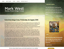 Tablet Screenshot of markwestsite.com